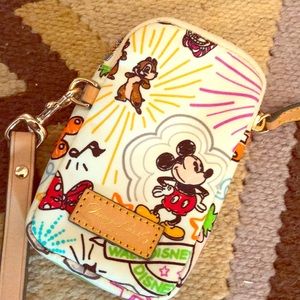 Dooney & Bourke Disney Sketch Phone Case Wristlet